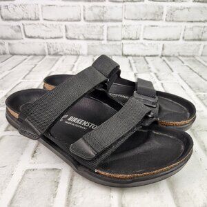 Birkenstock Atacama Mens Sz 10 EU 43 Black Outdoor Trail Sandal Futura Birkoflor
